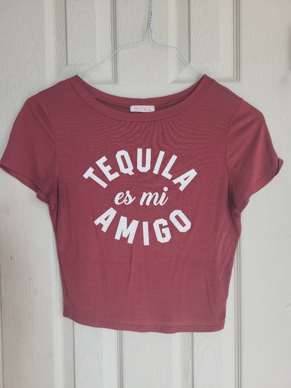 Cropped "Tequila es Mi Amigo Tee"